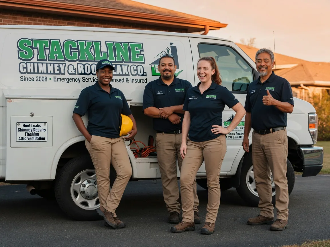 Chimney flashing repair company in Sully, IA